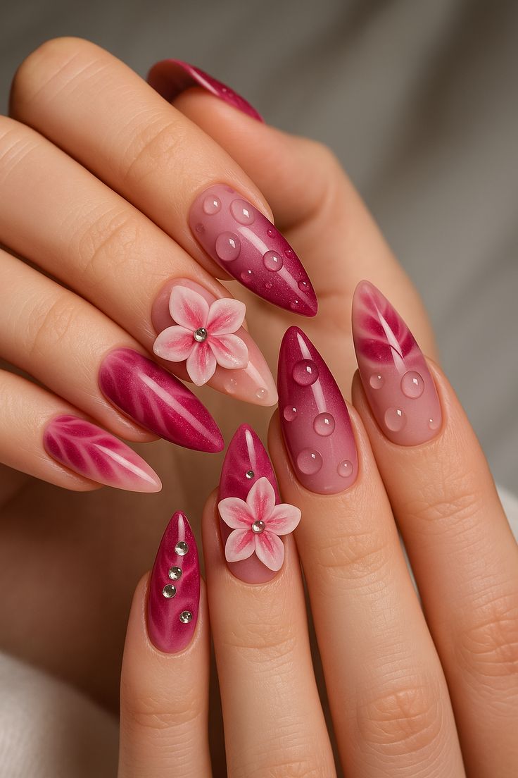 Pink 3D Floral Nails: 10 Stunning Ideas for 2026
